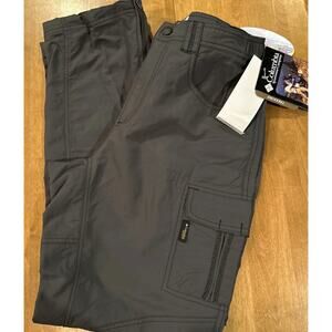 Columbia Women's Dark Gray Track Cargo Joggers